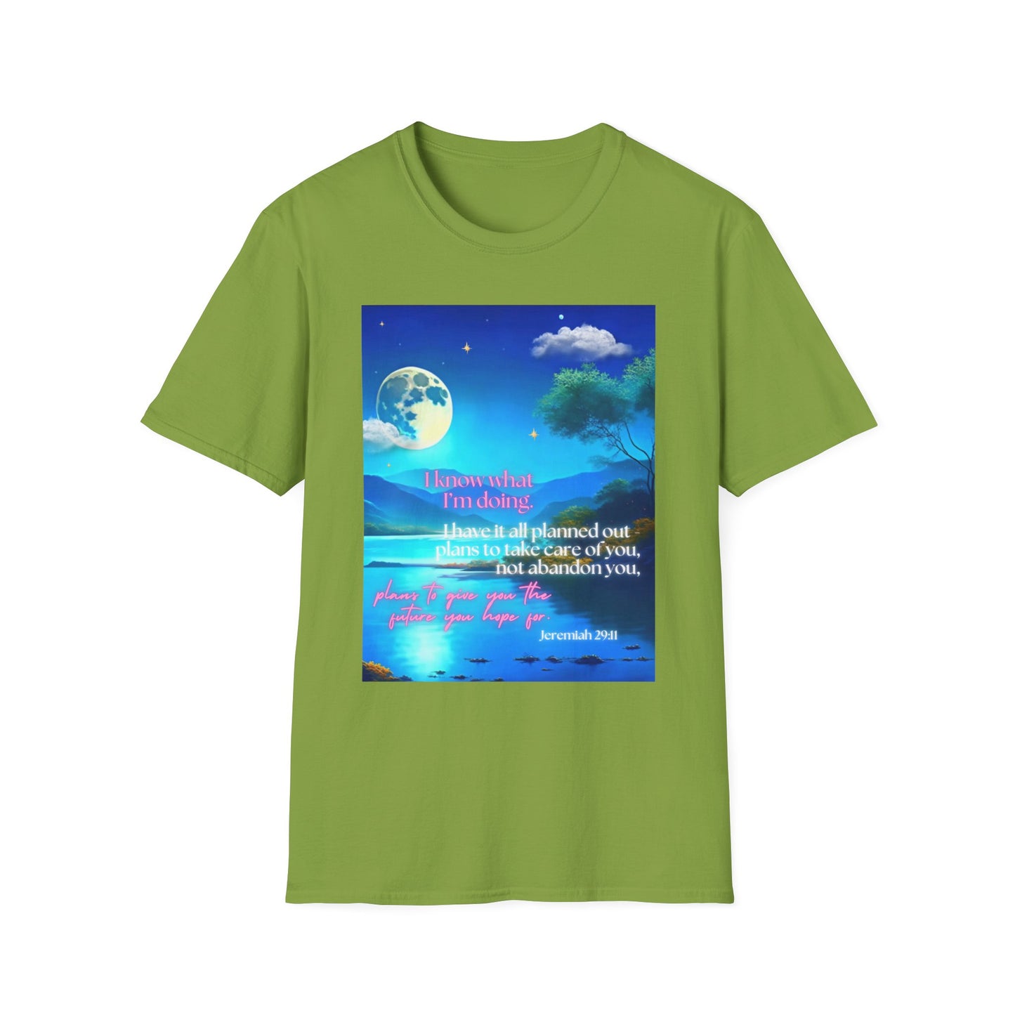 Jeremiah 29:11 Bible Verse T-Shirt for women – Soft Cotton Scripture t-shirt