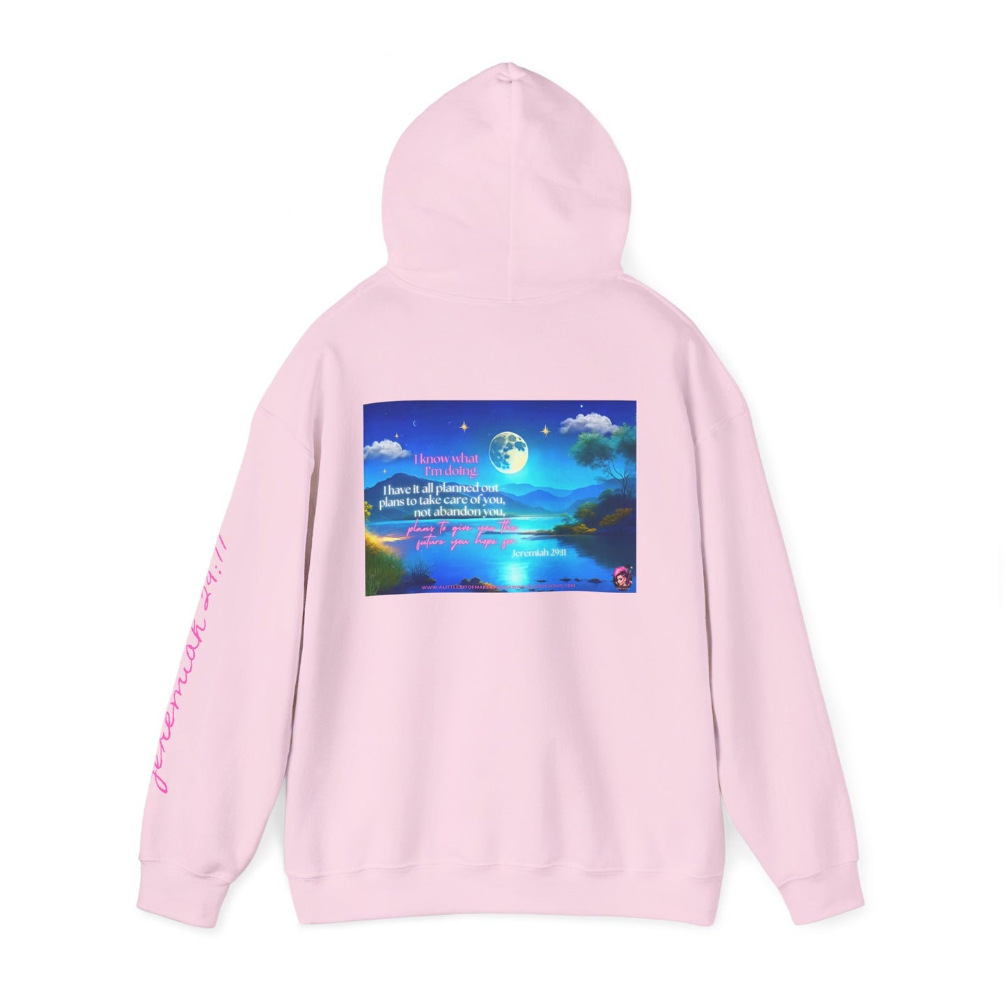 Jeremiah 29:11 Bible Verse Hoodie for Women - Christian Hoodie for Women – Faith Hoodie for Women - Scripture Hoodie