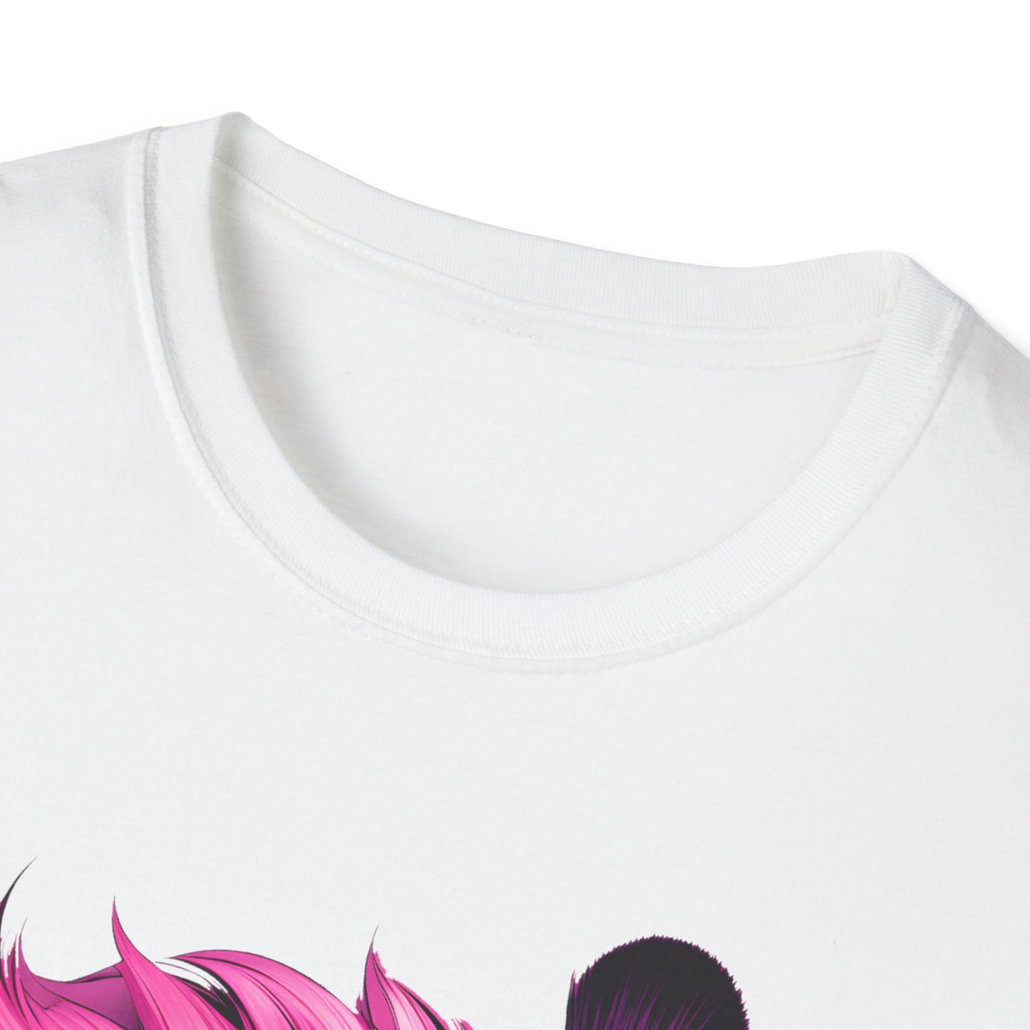 Makeup & Jesus Softstyle T-Shirt - Purple/Pink Inspirational Tee