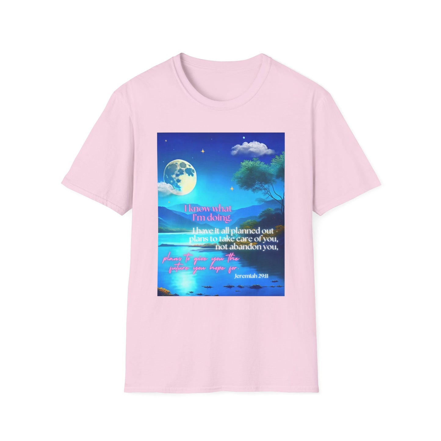 Jeremiah 29:11 Bible Verse T-Shirt for women – Soft Cotton Scripture t-shirt