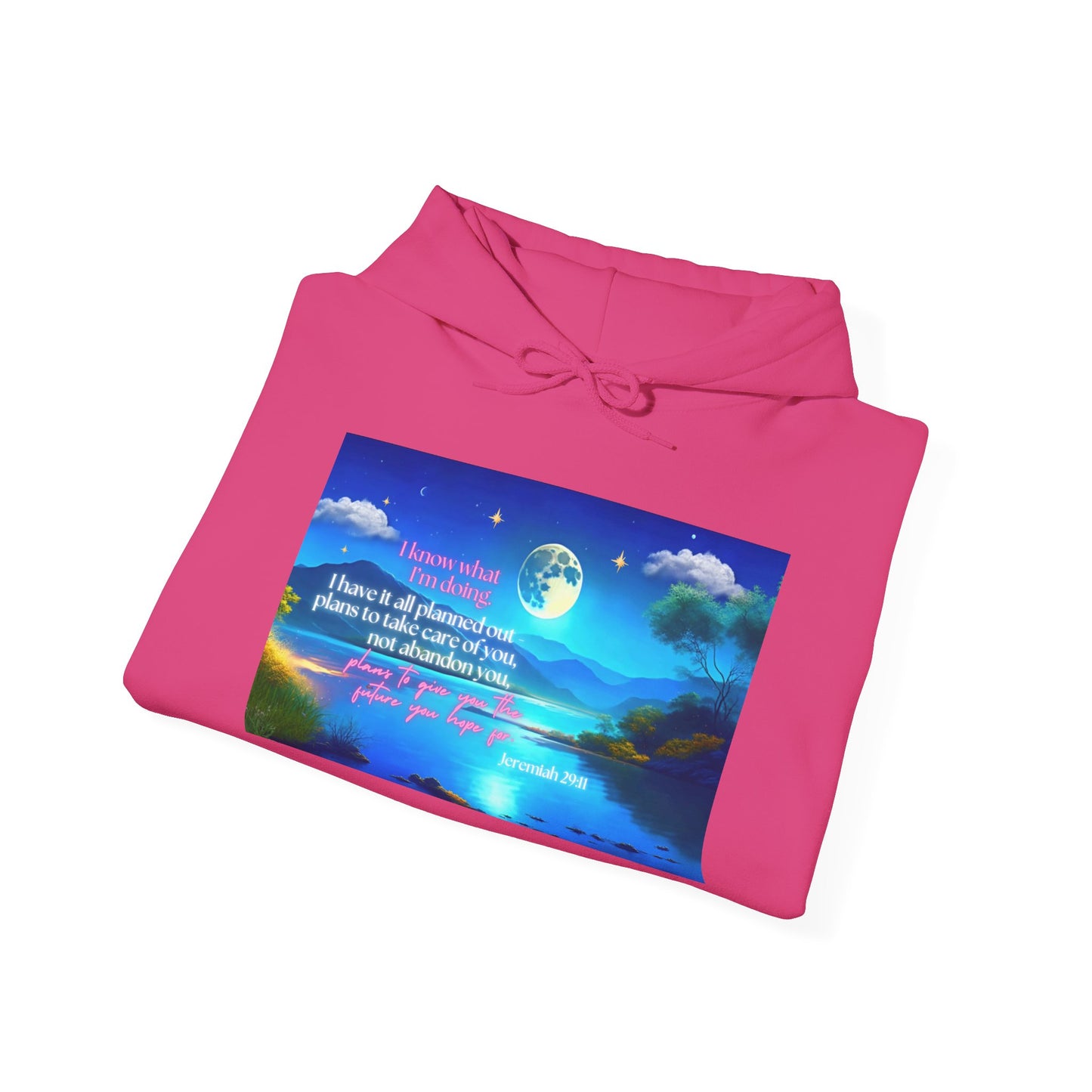 Jeremiah 29:11 Bible Verse Hoodie for Women - Christian Hoodie for Women – Faith Hoodie for Women - Scripture Hoodie