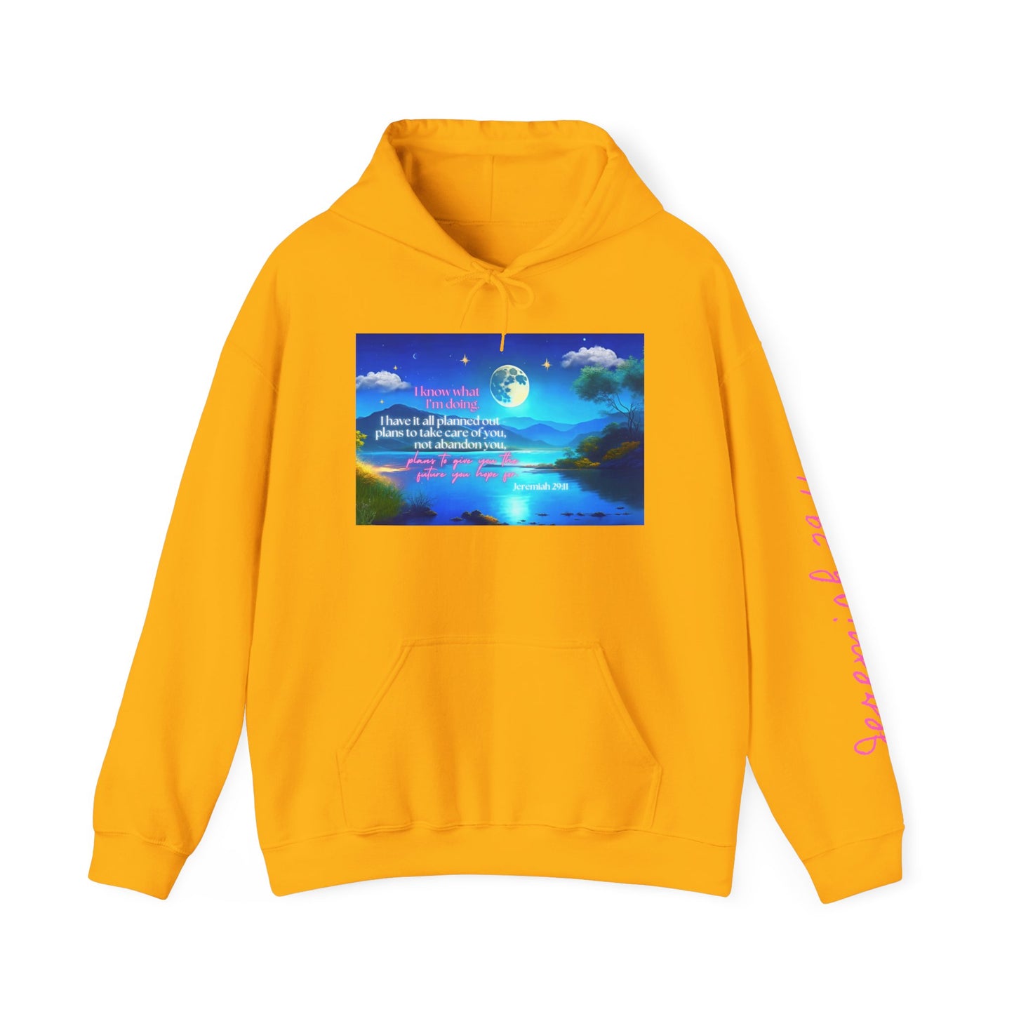 Jeremiah 29:11 Bible Verse Hoodie for Women - Faith Hoodie for Women - Christian