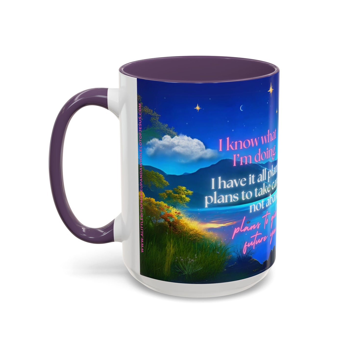 Jeremiah 29:11 Bible Verse Mug – 15oz Christian Mugs for Women of Faith – Coffee Mug with Scripture Verse