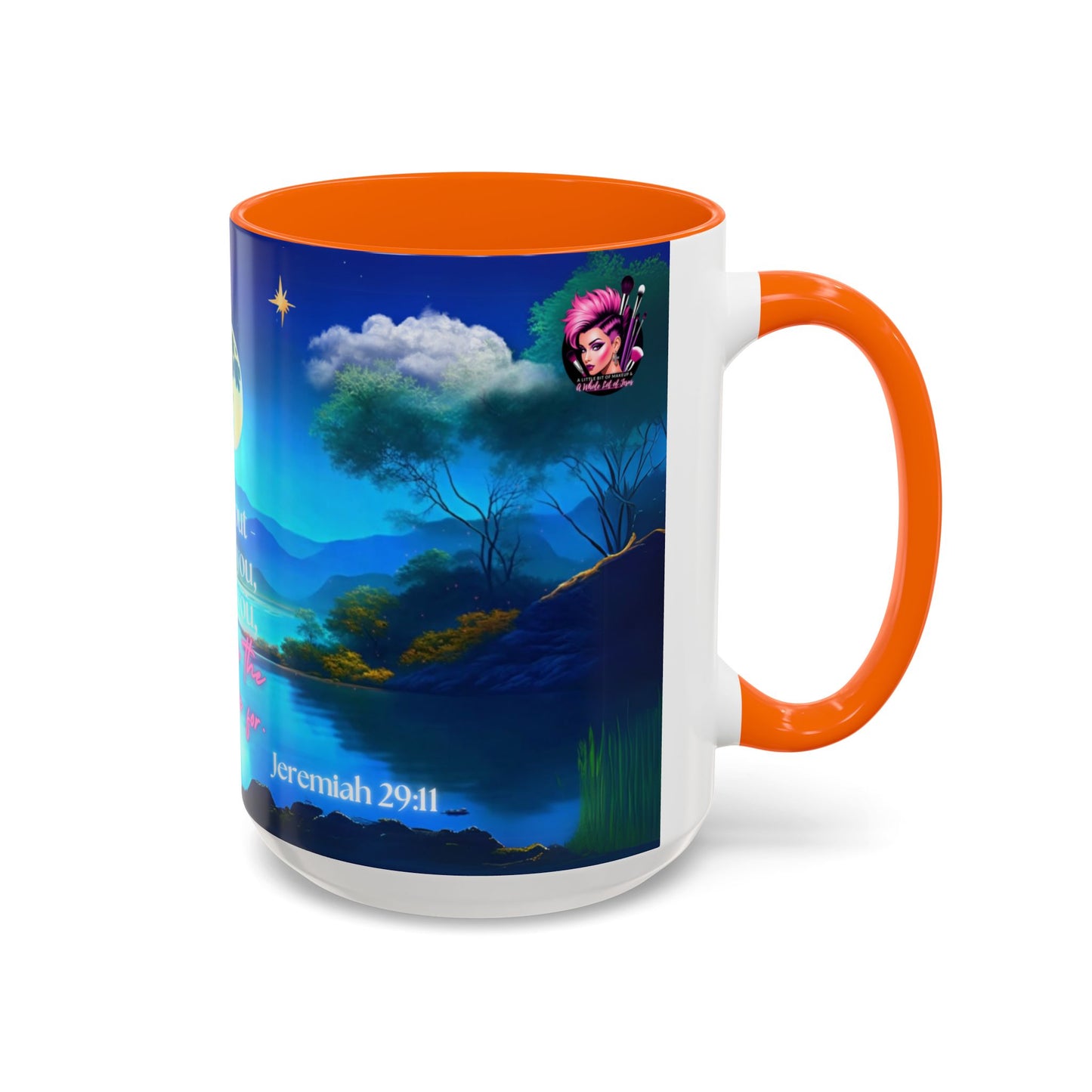 Jeremiah 29:11 Bible Verse Mug – 15oz Coffee Mug with Scripture – Gift for Women