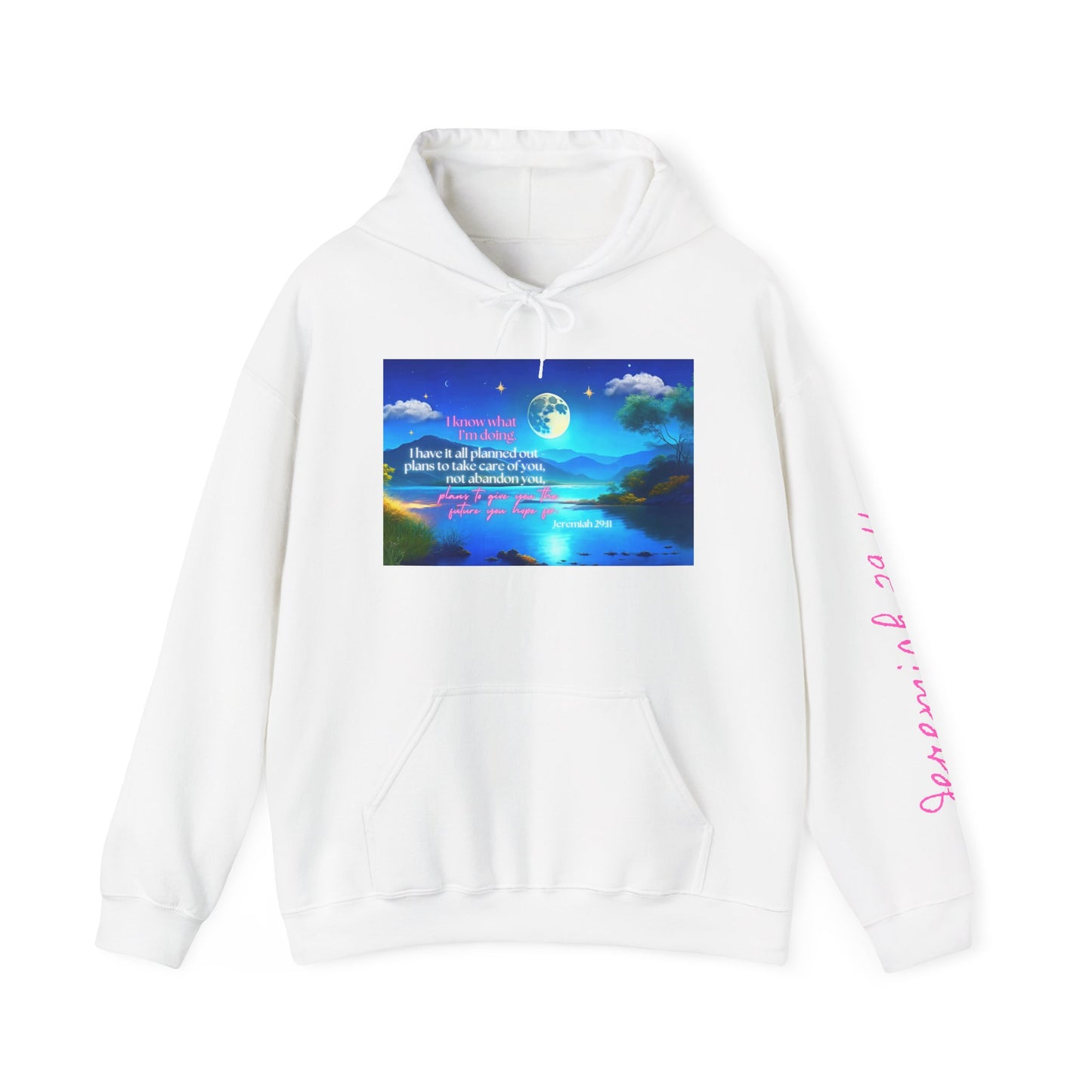 Jeremiah 29:11 Bible Verse Hoodie for Women - Christian Hoodie for Women – Faith Hoodie for Women - Scripture Hoodie