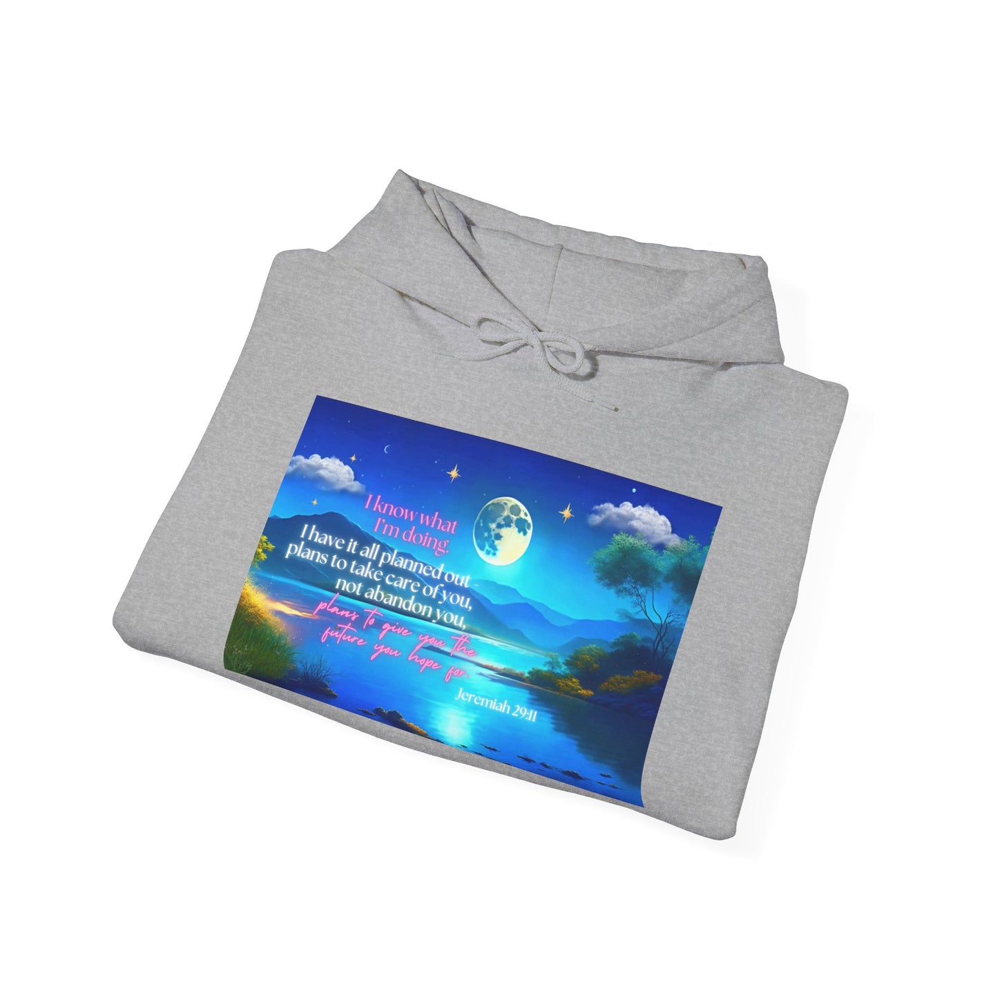 Jeremiah 29:11 Bible Verse Hoodie for Women - Christian Hoodie for Women – Faith Hoodie for Women - Scripture Hoodie