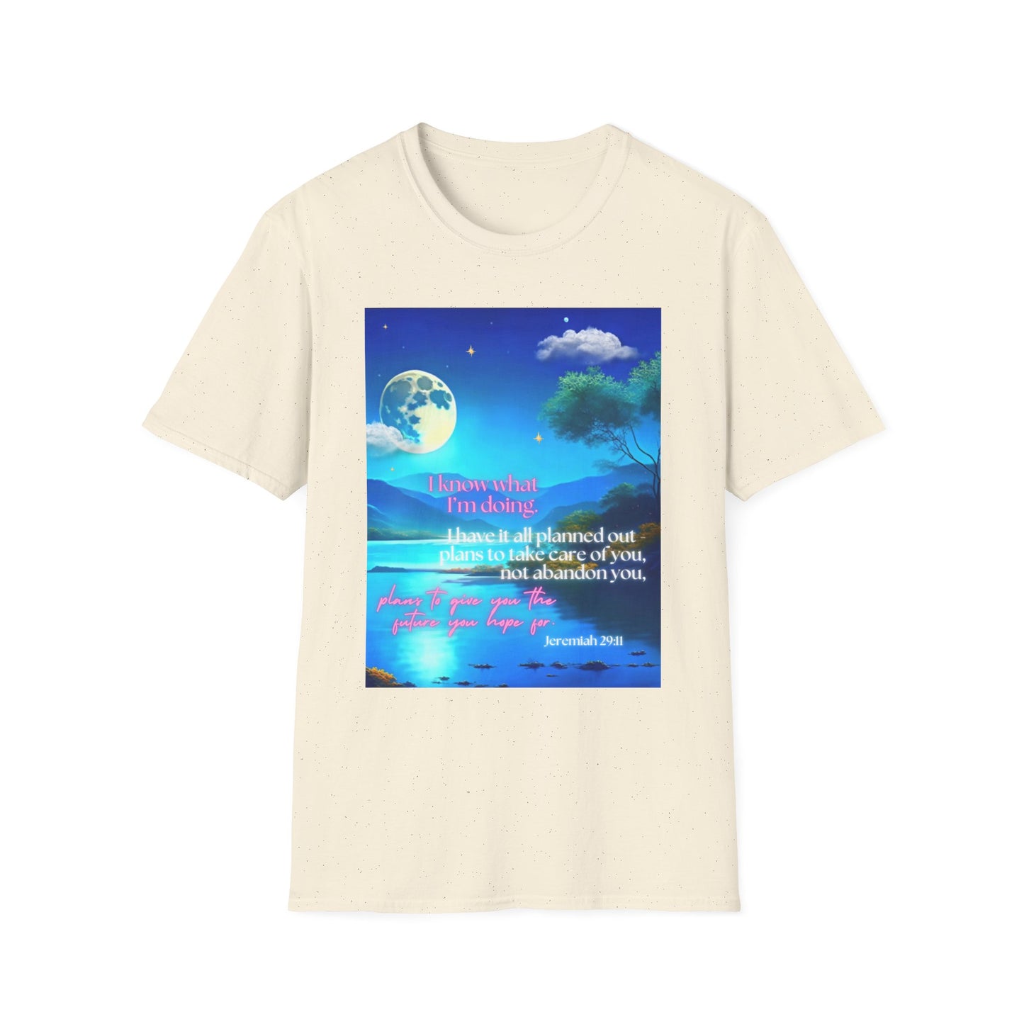 Jeremiah 29:11 Bible Verse T-Shirt for women – Soft Cotton Scripture t-shirt