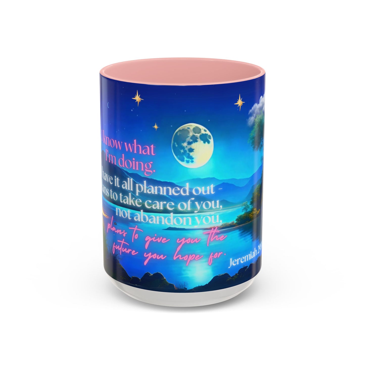 Jeremiah 29:11 Bible Verse Mug – 15oz Coffee Mug with Scripture – Gift for Women