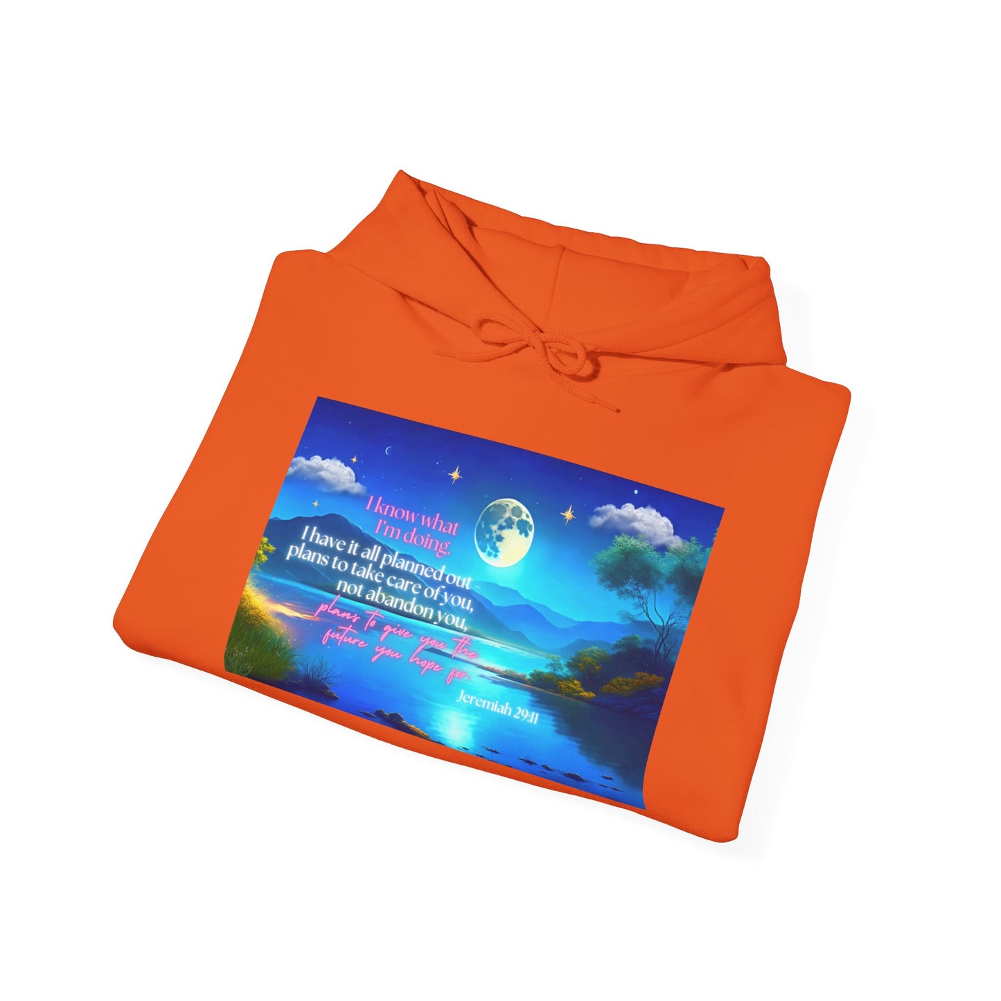 Jeremiah 29:11 Bible Verse Hoodie for Women - Christian Hoodie for Women – Faith Hoodie for Women - Scripture Hoodie