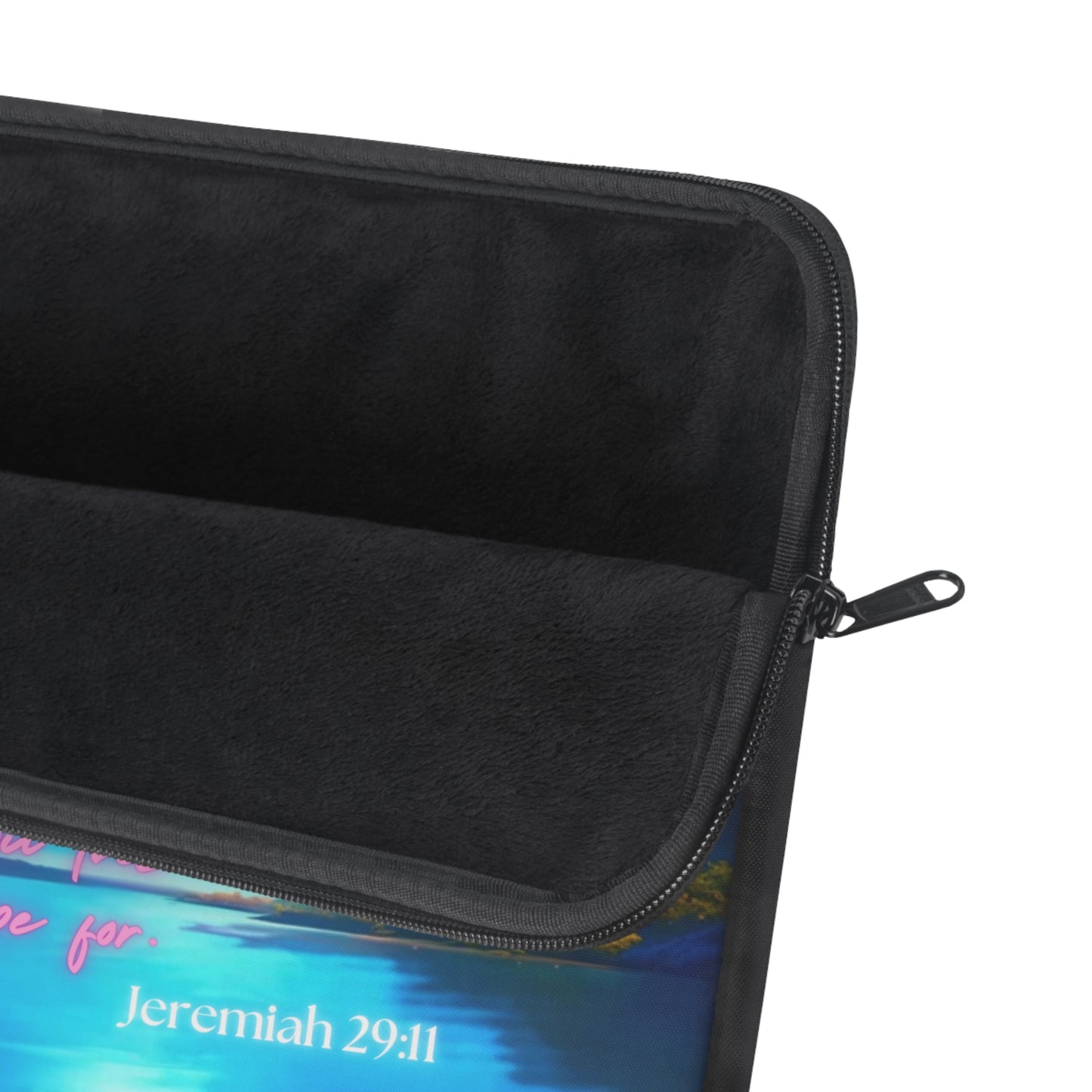 Jeremiah 29:11 Bible Verse Laptop Sleeve – Scripture Tablet Sleeve – Inspirational Faith Laptop Cover, Tablet Sleeve 12"-15"