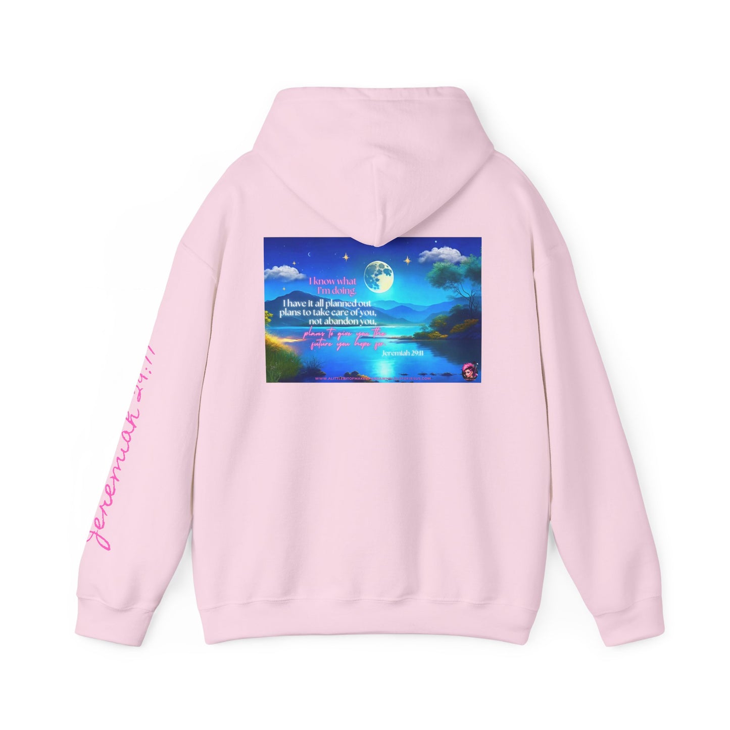 Jeremiah 29:11 Bible Verse Hoodie for Women - Faith Hoodie for Women - Christian