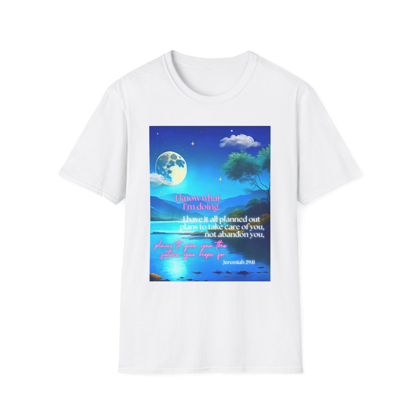 Jeremiah 29:11 Bible Verse T-Shirt for women – Faith Tee – Scripture T-Shirt – Inspirational Bible Verse Shirt