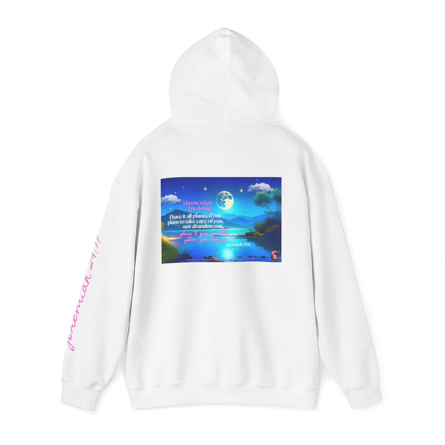 Jeremiah 29:11 Bible Verse Hoodie for Women - Faith Hoodie for Women - Christian