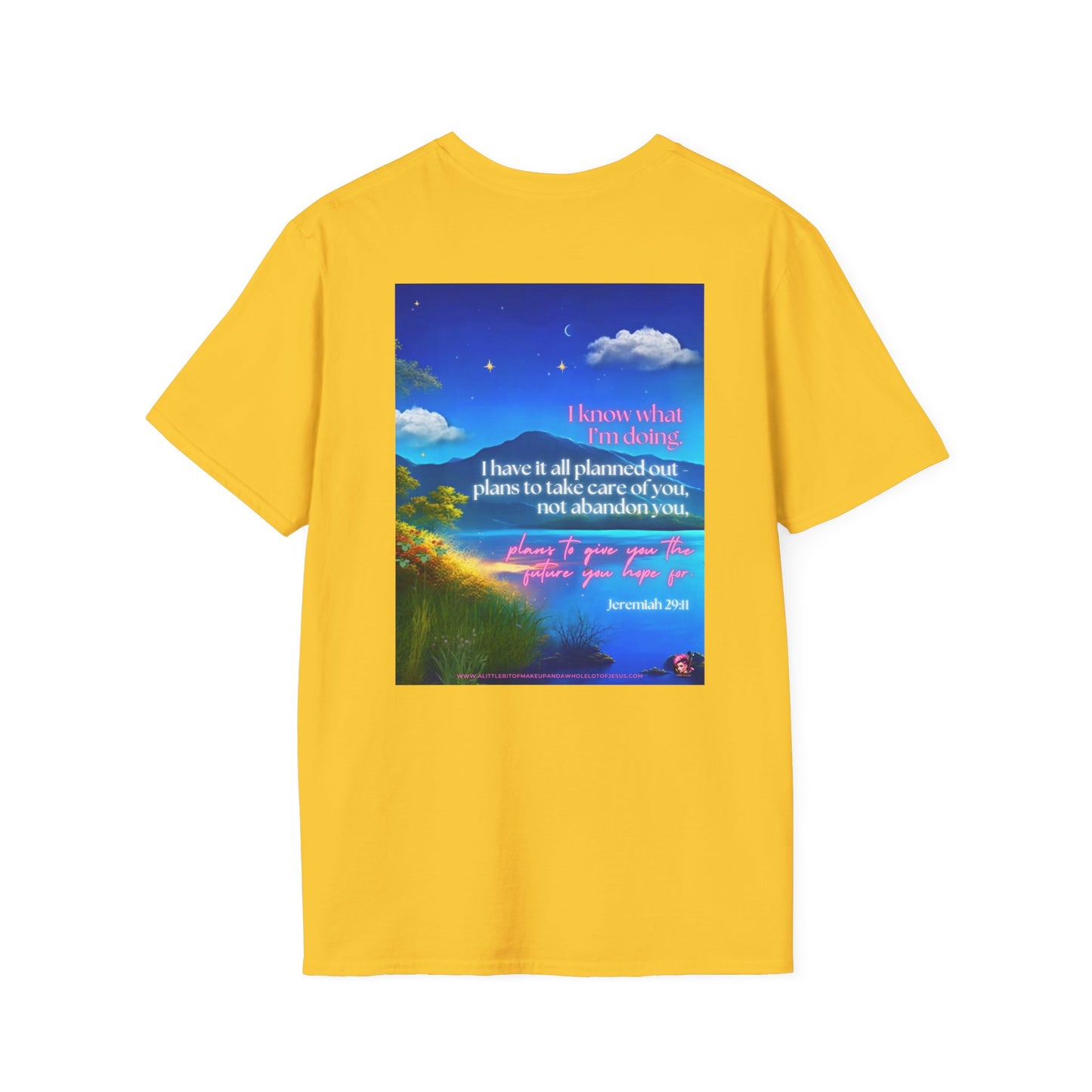 Jeremiah 29:11 Bible Verse T-Shirt for women – Faith Tee – Scripture T-Shirt – Inspirational Bible Verse Shirt