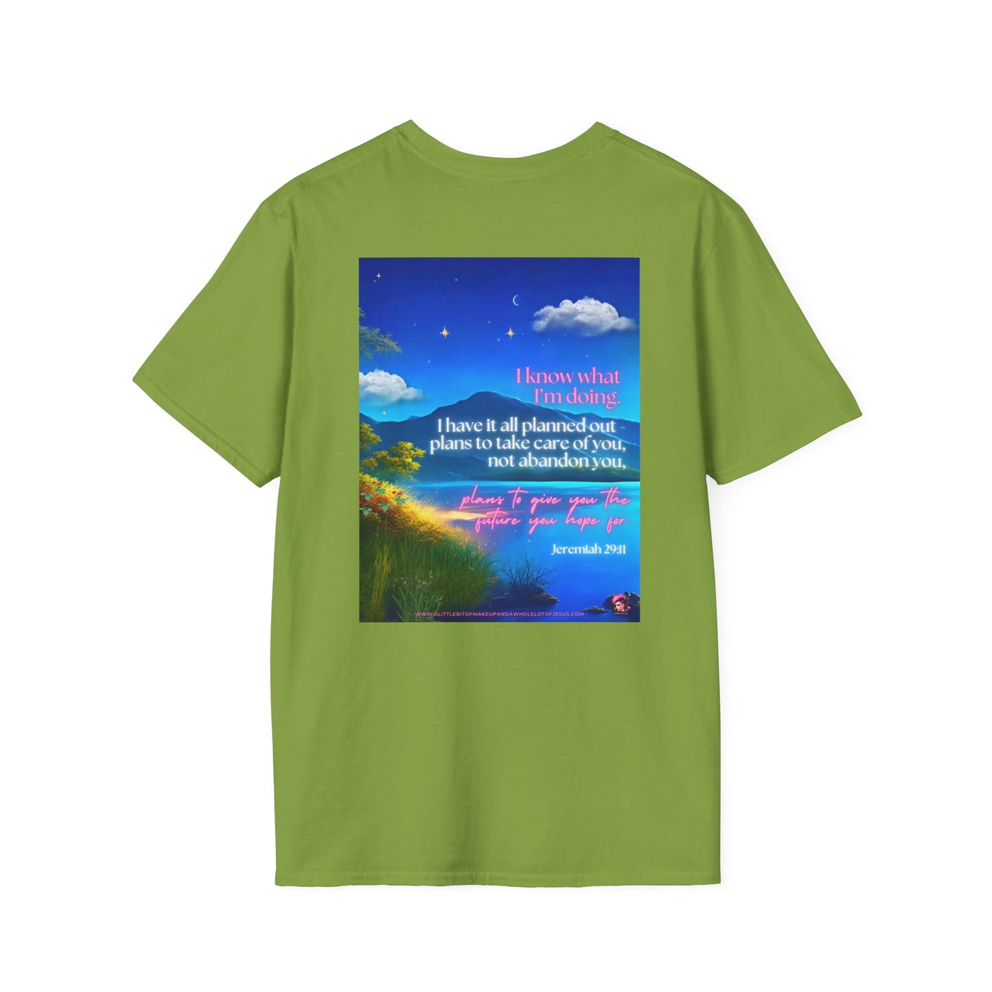 Jeremiah 29:11 Bible Verse T-Shirt for women – Soft Cotton Scripture t-shirt