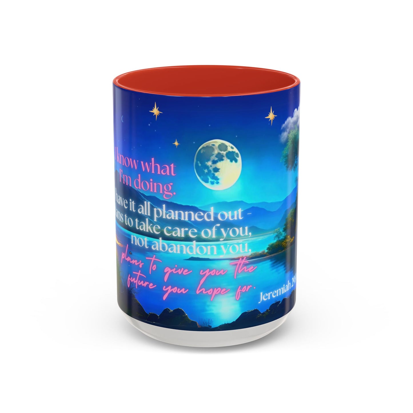 Jeremiah 29:11 Bible Verse Mug – 15oz Christian Mugs for Women of Faith – Coffee Mug with Scripture Verse
