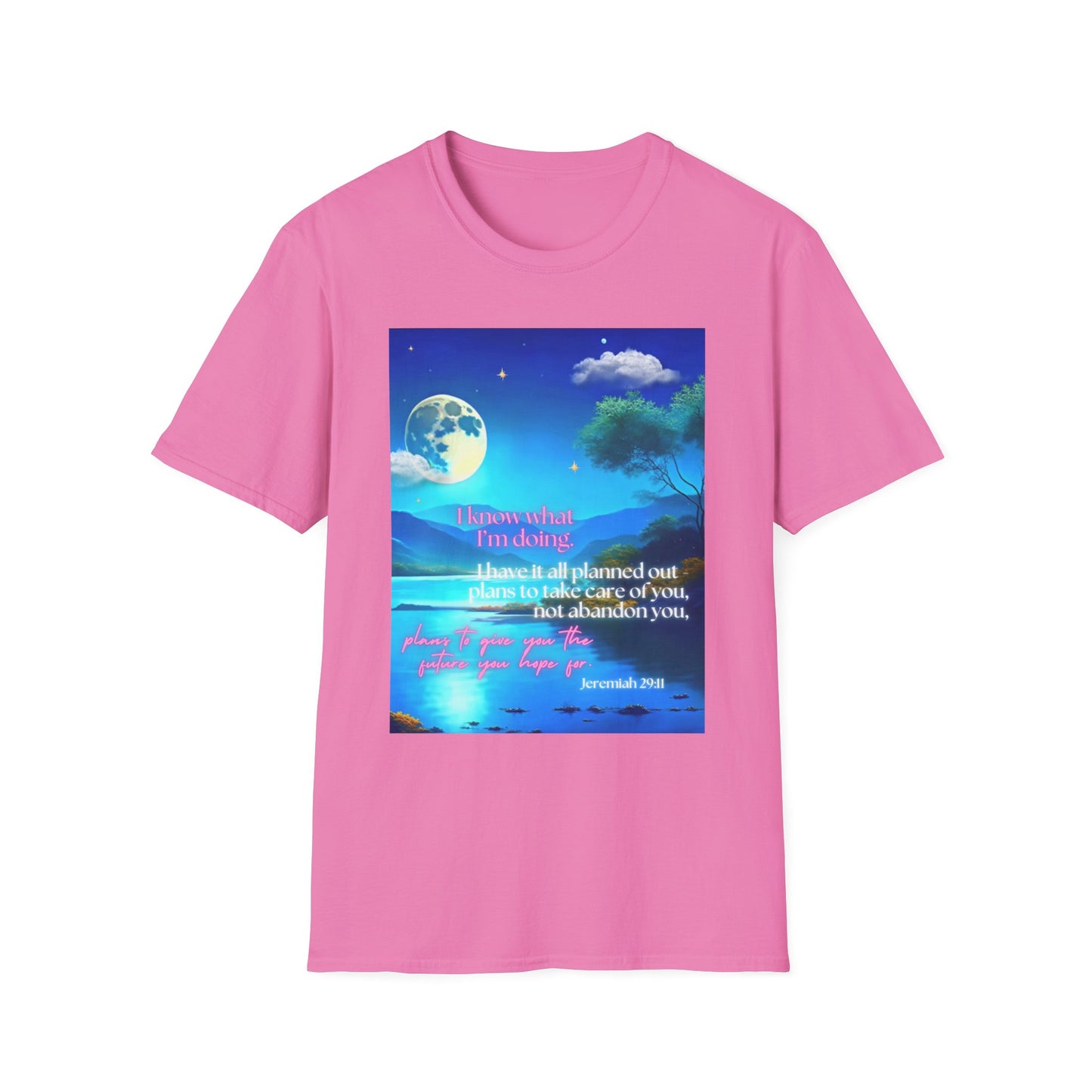 Jeremiah 29:11 Bible Verse T-Shirt for women – Faith Tee – Scripture T-Shirt – Inspirational Bible Verse Shirt