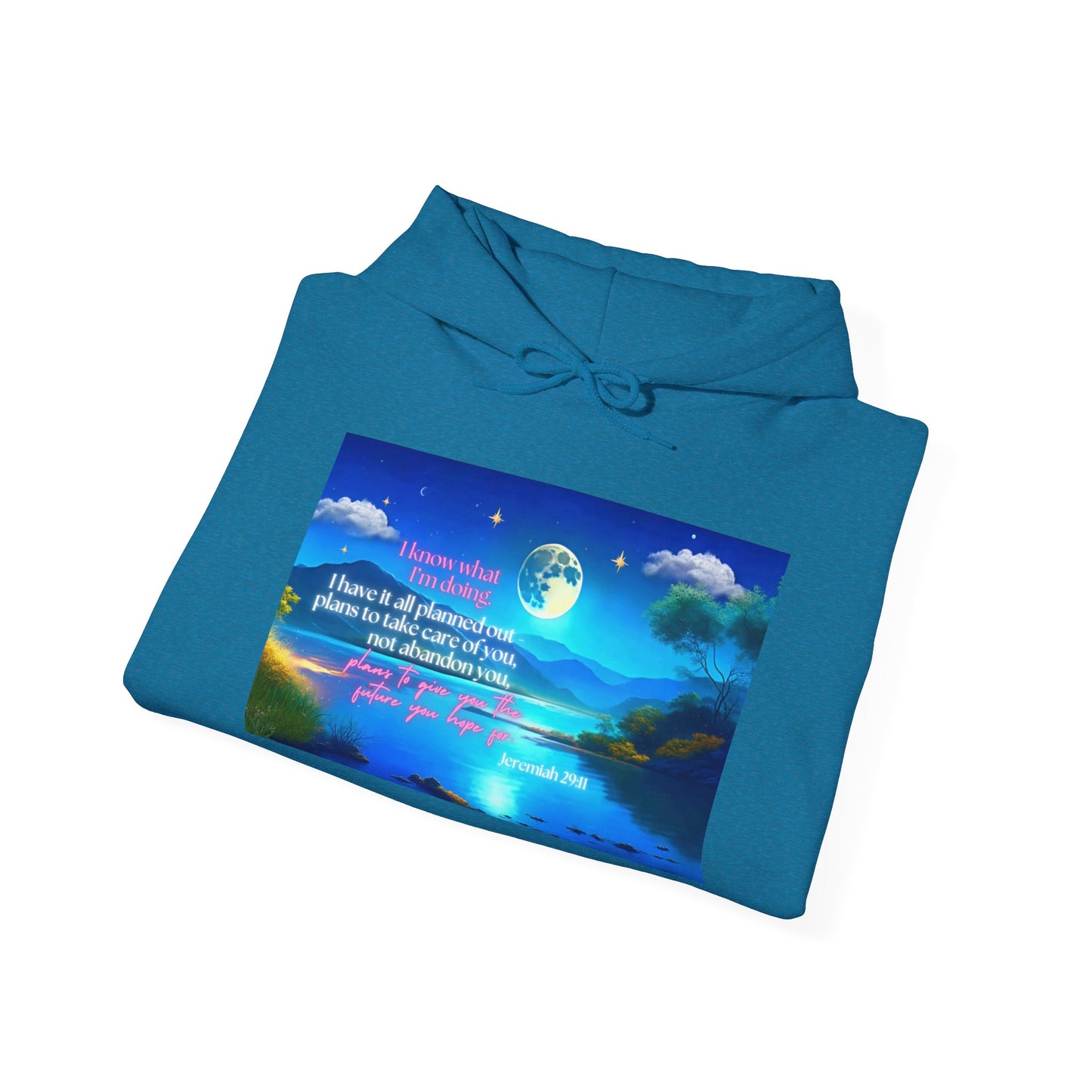 Jeremiah 29:11 Bible Verse Hoodie for Women - Faith Hoodie for Women - Christian