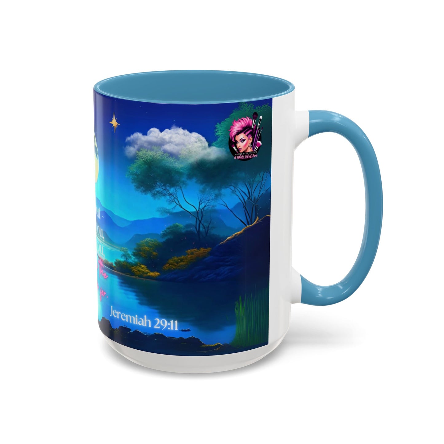 Jeremiah 29:11 Bible Verse Mug – 15oz Coffee Mug with Scripture – Gift for Women