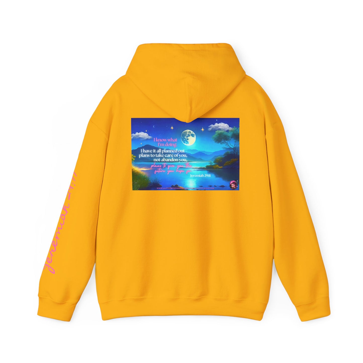 Jeremiah 29:11 Bible Verse Hoodie for Women - Faith Hoodie for Women - Christian