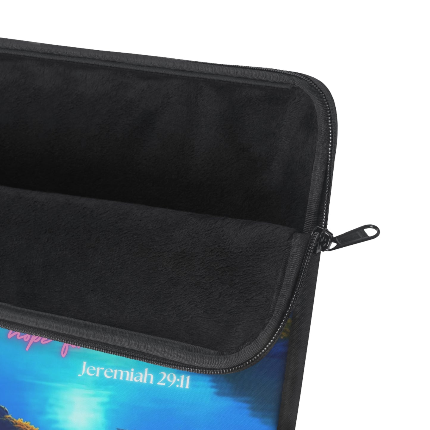 Jeremiah 29:11 Bible Verse Laptop Sleeve – Scripture Tablet Sleeve – Inspirational Faith Laptop Cover, Tablet Sleeve 12"-15"