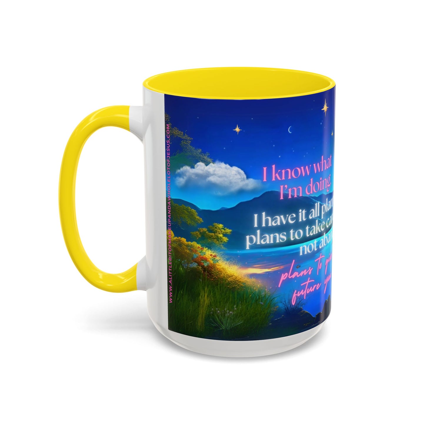 Jeremiah 29:11 Bible Verse Mug – 15oz Christian Mugs for Women of Faith – Coffee Mug with Scripture Verse