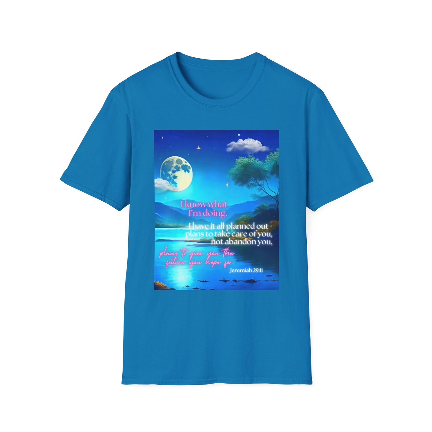 Jeremiah 29:11 Bible Verse T-Shirt for women – Soft Cotton Scripture t-shirt