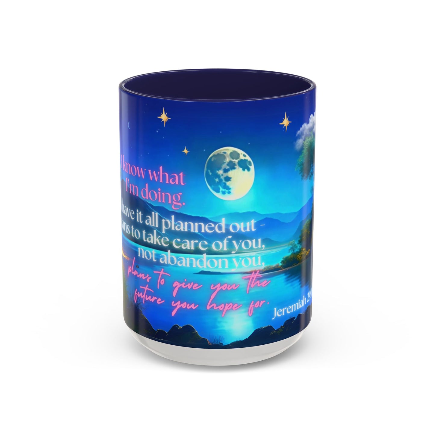 Jeremiah 29:11 Bible Verse Mug – 15oz Coffee Mug with Scripture – Gift for Women