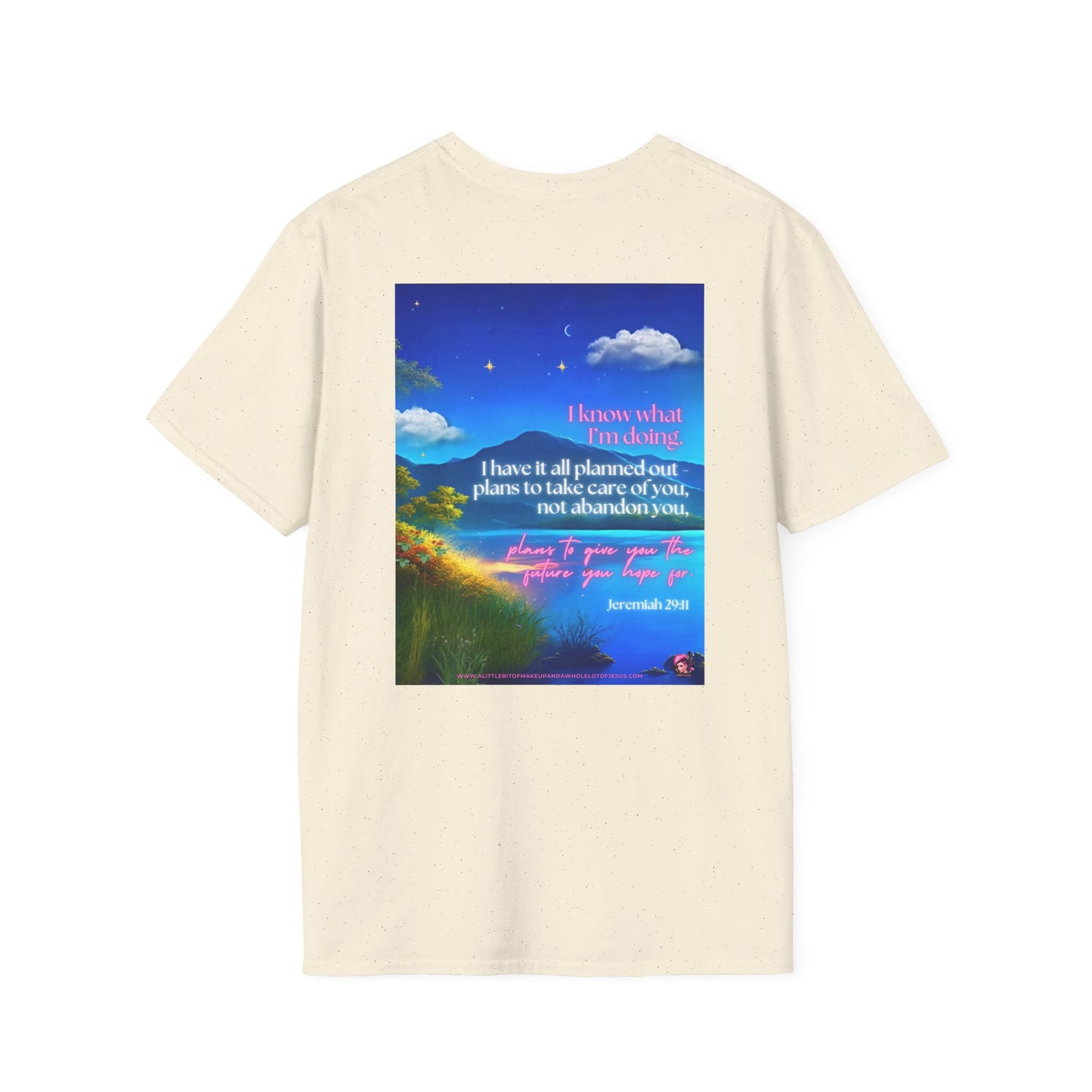 Jeremiah 29:11 Bible Verse T-Shirt for women – Faith Tee – Scripture T-Shirt – Inspirational Bible Verse Shirt