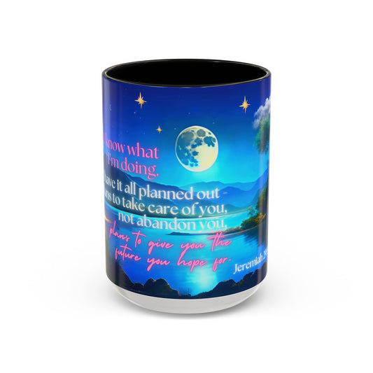 Jeremiah 29:11 Bible Verse Mug – 15oz Christian Mugs for Women of Faith – Coffee Mug with Scripture Verse