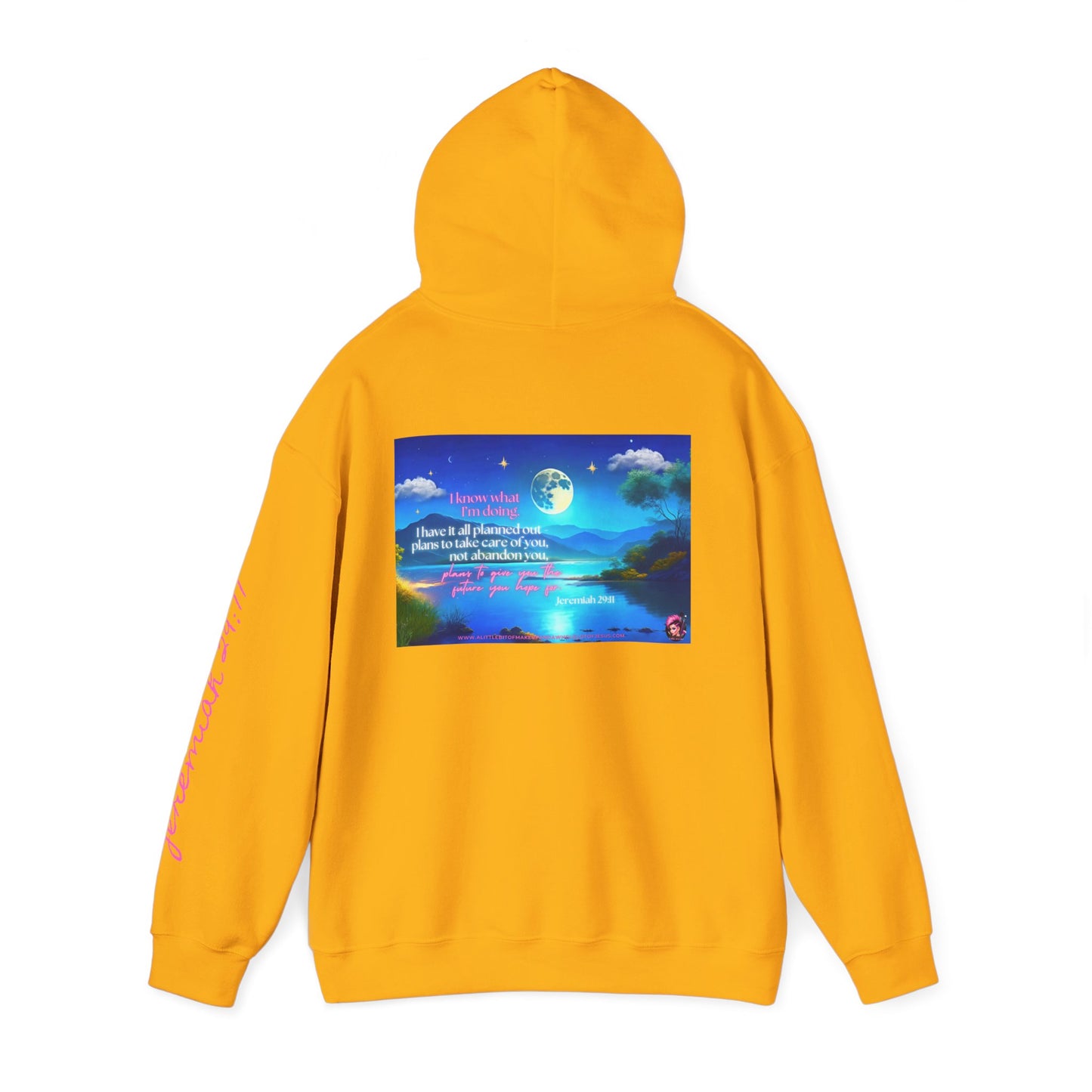 Jeremiah 29:11 Bible Verse Hoodie for Women - Christian Hoodie for Women – Faith Hoodie for Women - Scripture Hoodie