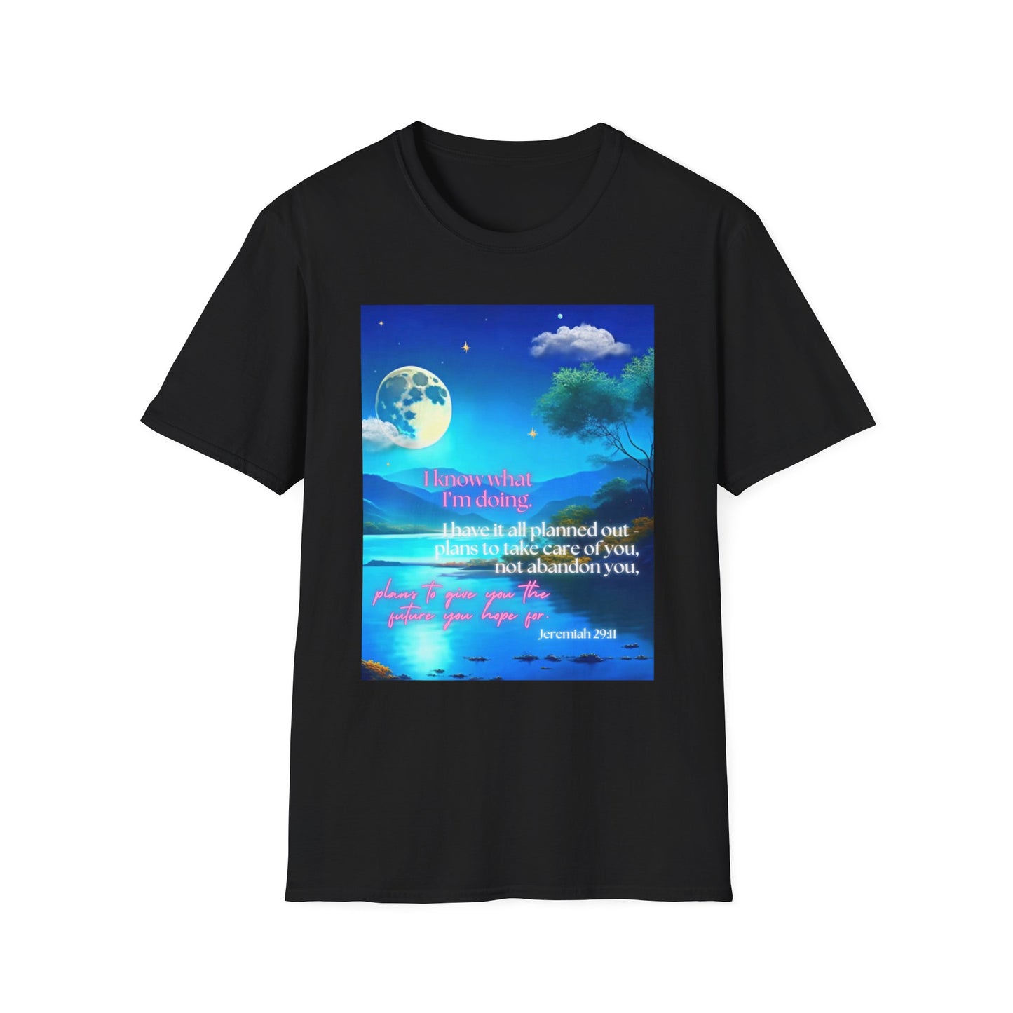 Jeremiah 29:11 Bible Verse T-Shirt for women – Faith Tee – Scripture T-Shirt – Inspirational Bible Verse Shirt