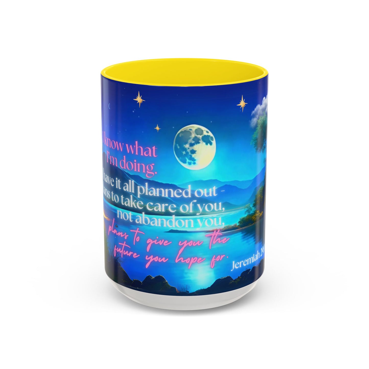 Jeremiah 29:11 Bible Verse Mug – 15oz Christian Mugs for Women of Faith – Coffee Mug with Scripture Verse