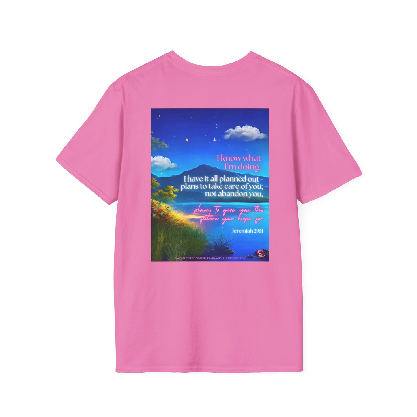 Jeremiah 29:11 Bible Verse T-Shirt for women – Soft Cotton Scripture t-shirt