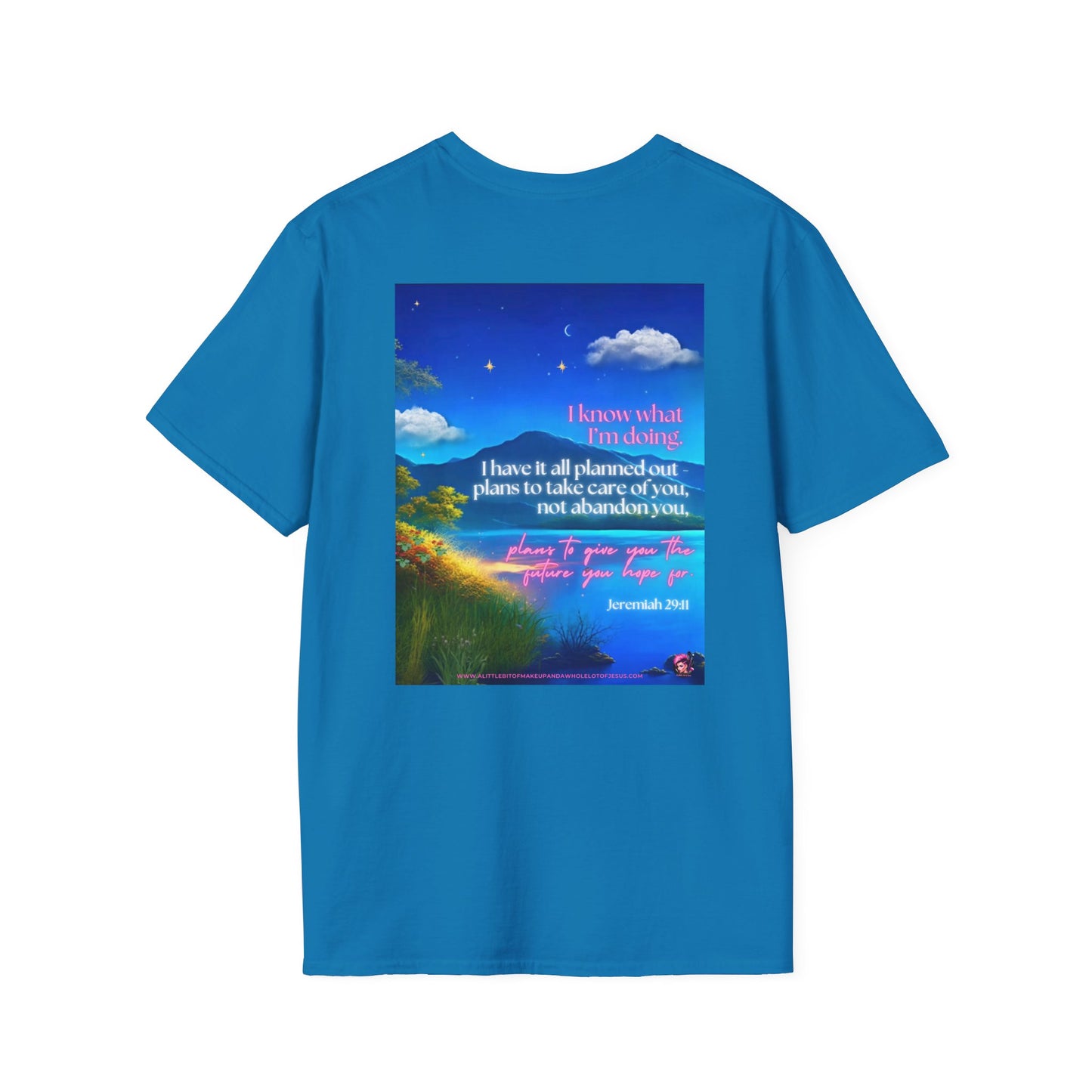 Jeremiah 29:11 Bible Verse T-Shirt for women – Soft Cotton Scripture t-shirt