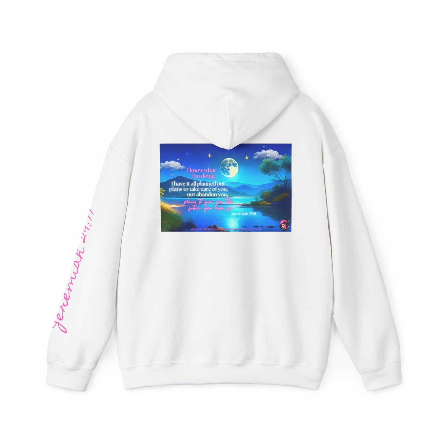 Jeremiah 29:11 Bible Verse Hoodie for Women - Christian Hoodie for Women – Faith Hoodie for Women - Scripture Hoodie