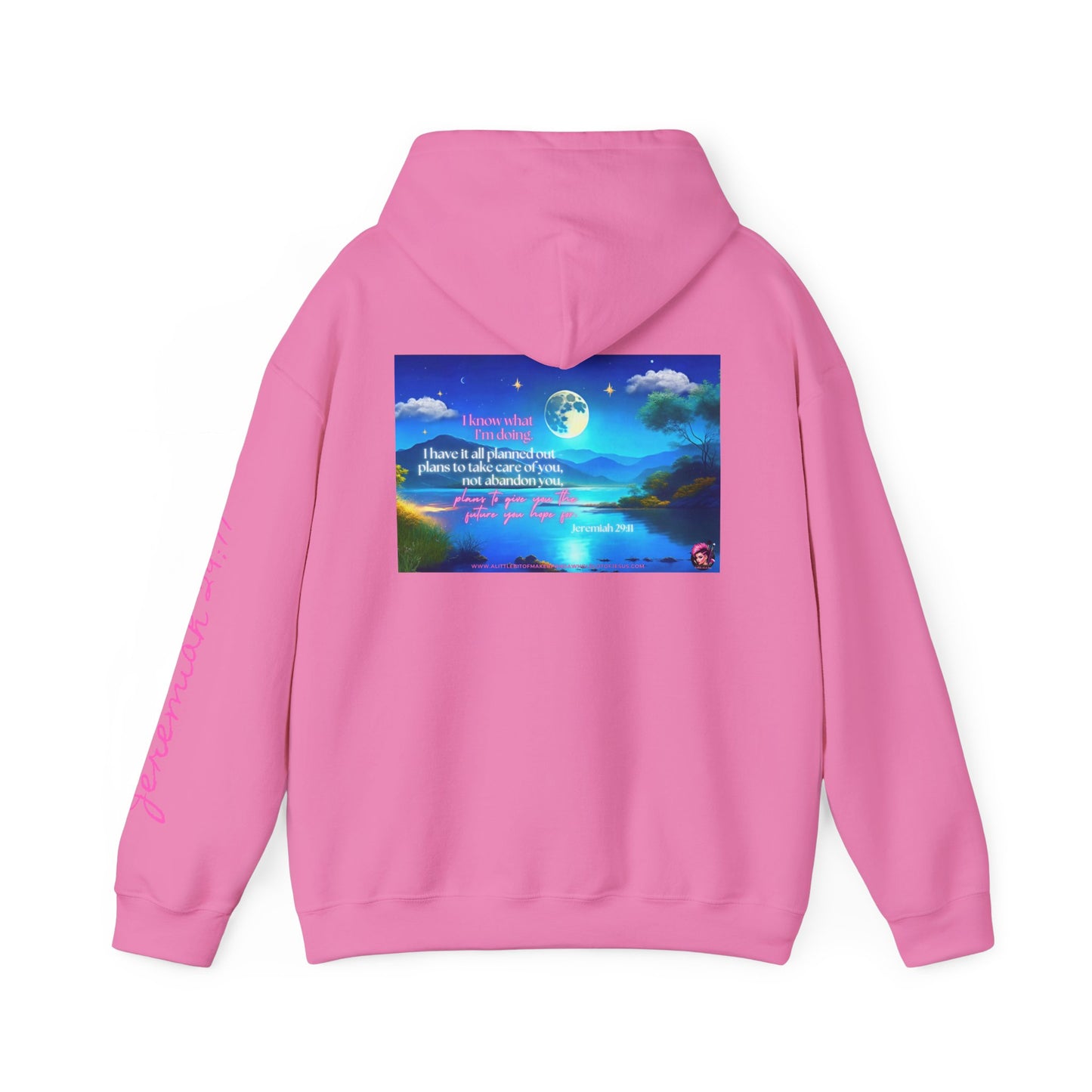 Jeremiah 29:11 Bible Verse Hoodie for Women - Christian Hoodie for Women – Faith Hoodie for Women - Scripture Hoodie