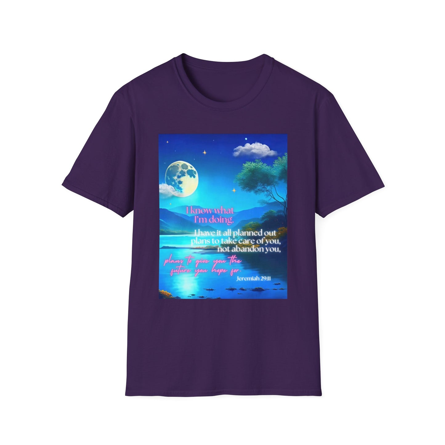 Jeremiah 29:11 Bible Verse T-Shirt for women – Soft Cotton Scripture t-shirt