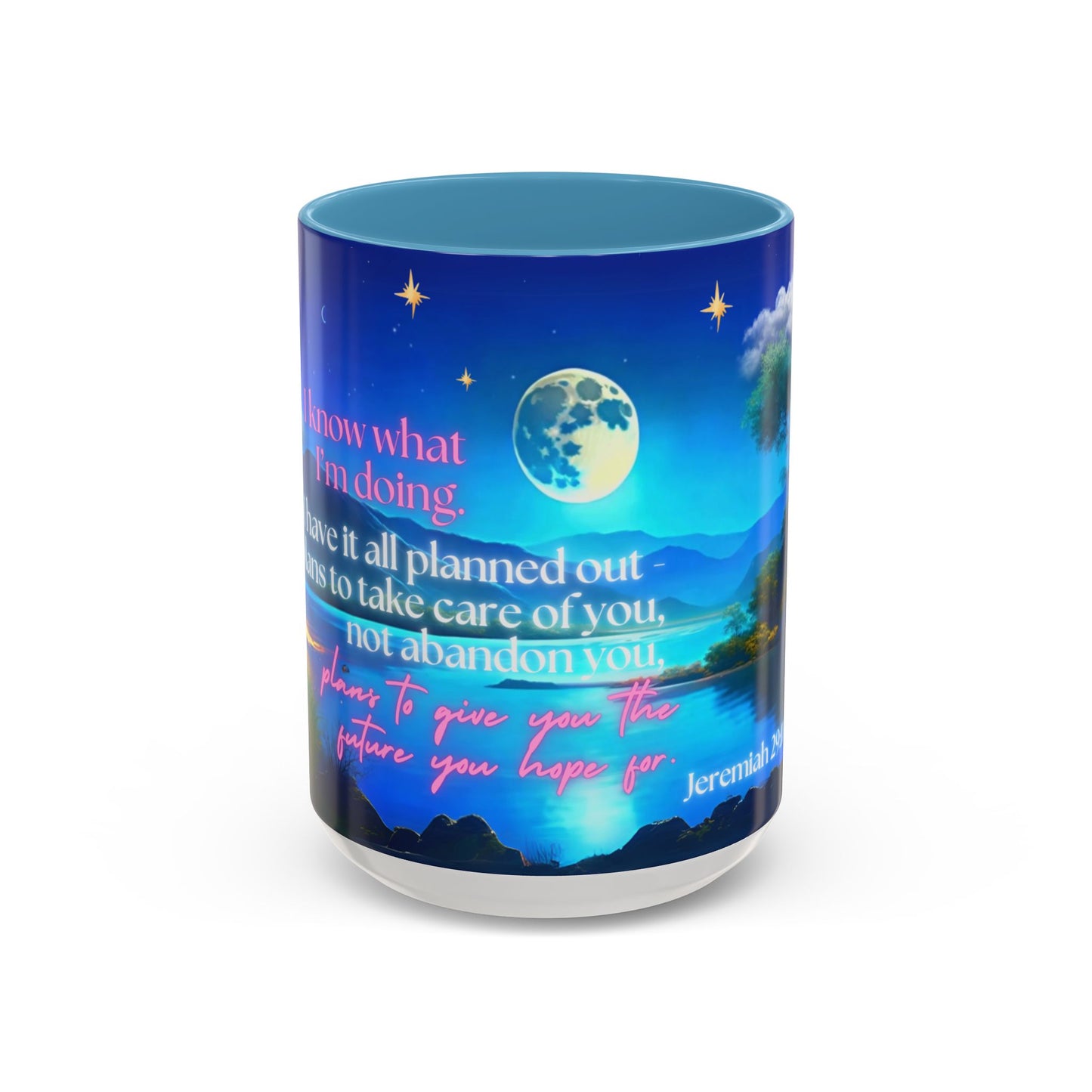 Jeremiah 29:11 Bible Verse Mug – 15oz Christian Mugs for Women of Faith – Coffee Mug with Scripture Verse