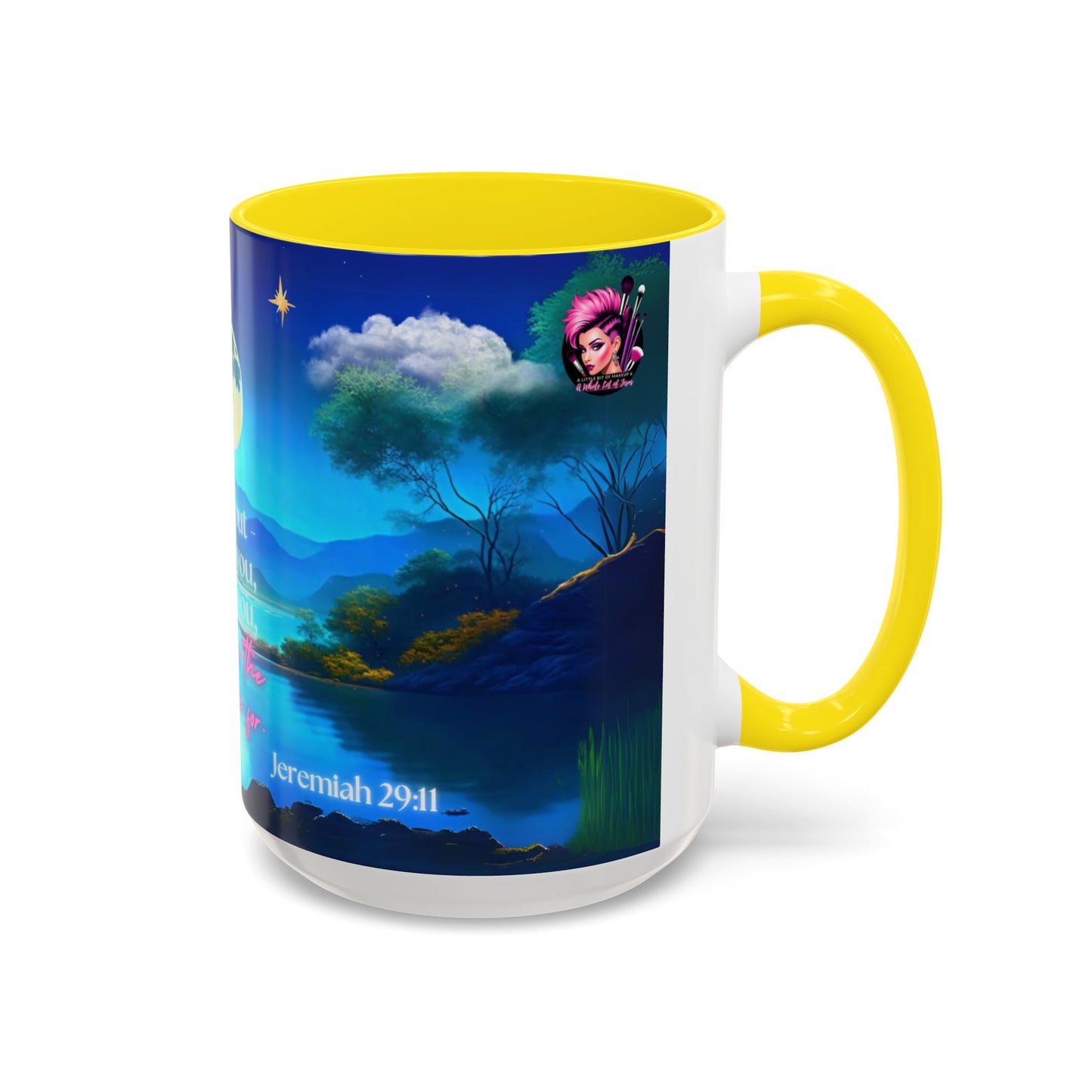 Jeremiah 29:11 Bible Verse Mug – 15oz Coffee Mug with Scripture – Gift for Women