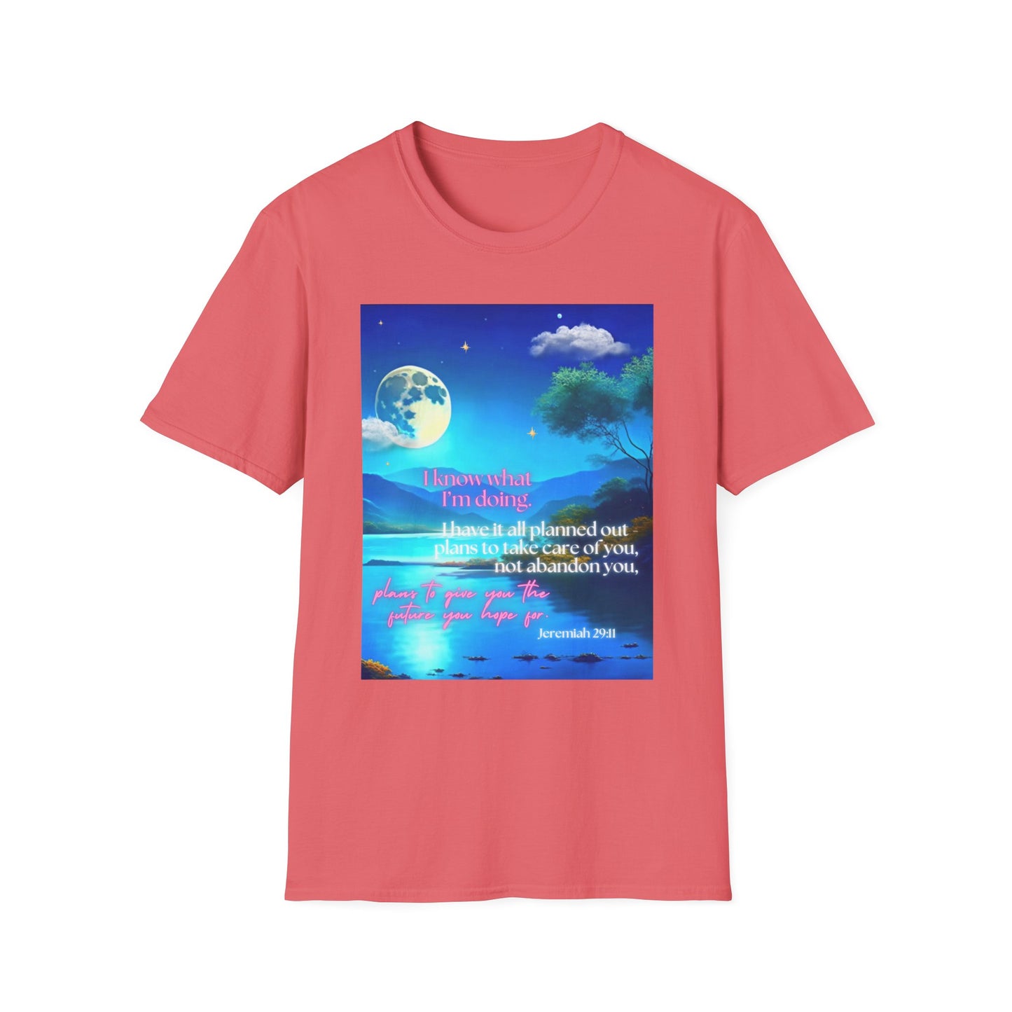 Jeremiah 29:11 Bible Verse T-Shirt for women – Soft Cotton Scripture t-shirt