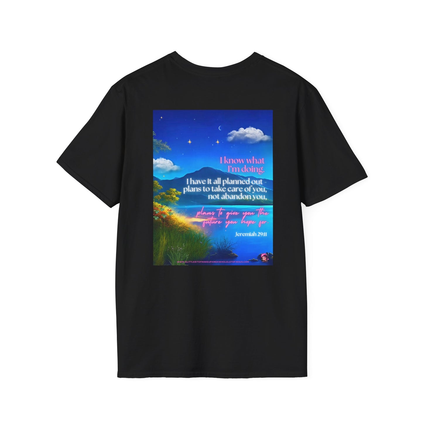 Jeremiah 29:11 Bible Verse T-Shirt for women – Soft Cotton Scripture t-shirt